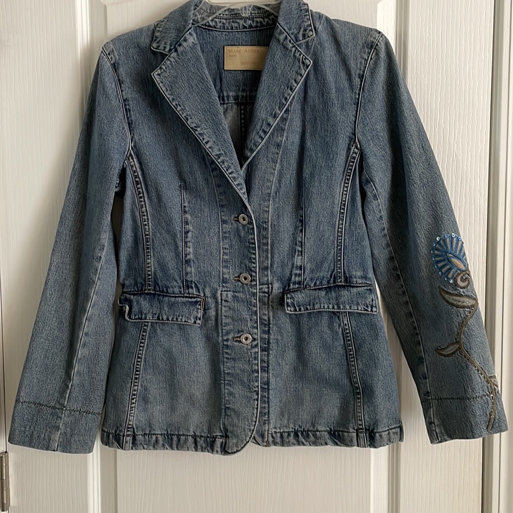 Marc Aurel Jeans Jacket. Size Medium. EUC